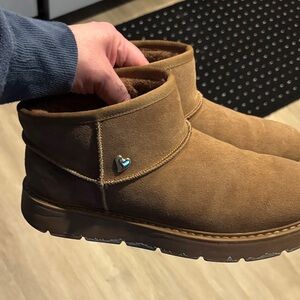 Skechers Slip-ins Suede Ankle Boots